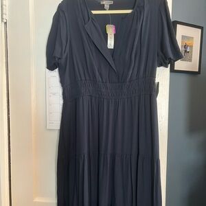 Love By Design Navy Maxi Dress